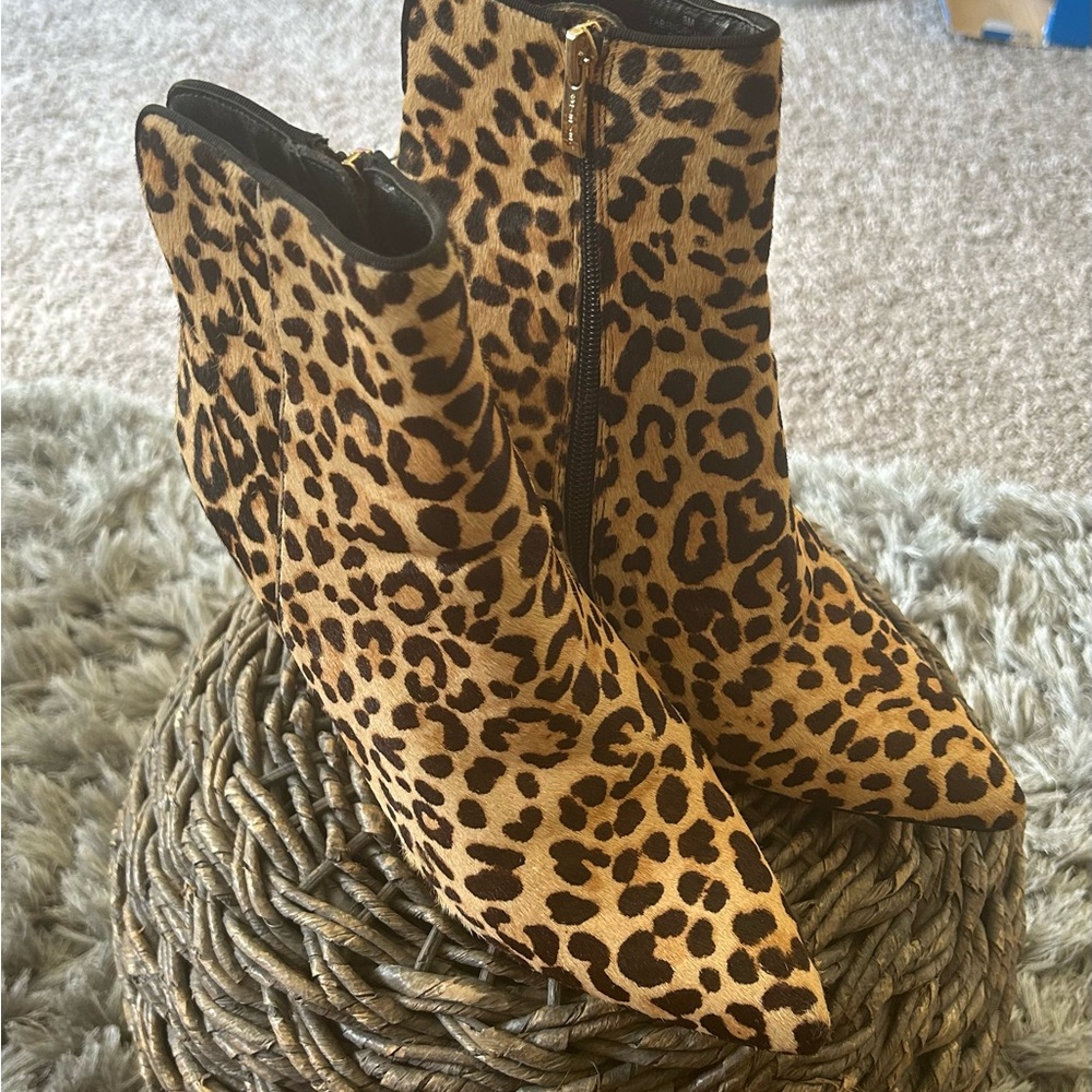 Steven by Steve Madden pony hair booties